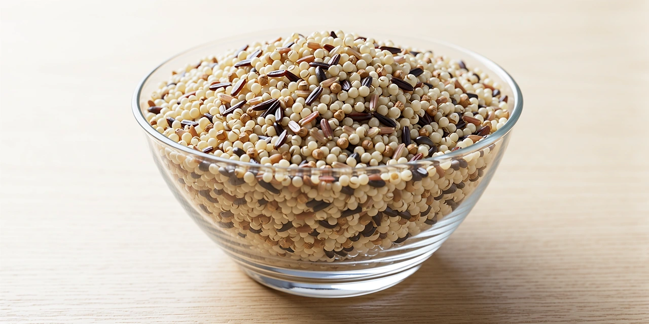 Selezione di cereali integrali di qualità